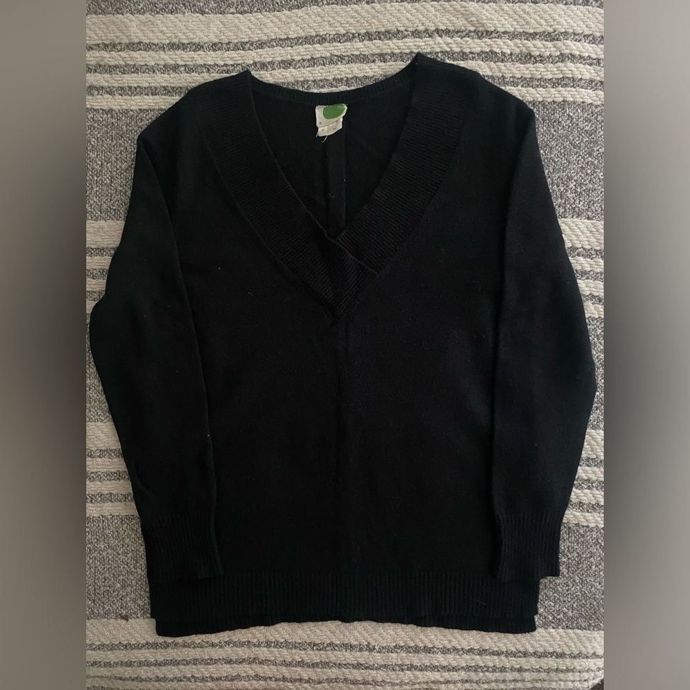 Black anthropologie sweater